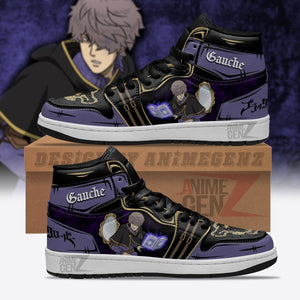 Black Clover Gauche Adlai JD Sneakers Custom Anime Shoes