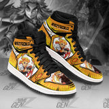 Demon Slayer JD Sneakers Rengoku Anime Custom Shoes