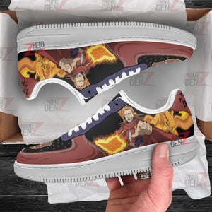Black Clover Fuegoleon Vermillion Air Sneakers Custom Anime Shoes