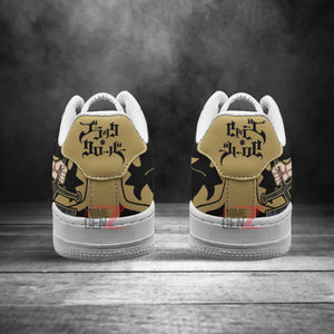 Black Clover Asta Black Bull Sneakers Custom Anime Shoes
