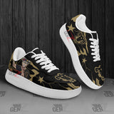Black Clover Asta Black Bull Sneakers Custom Anime Shoes