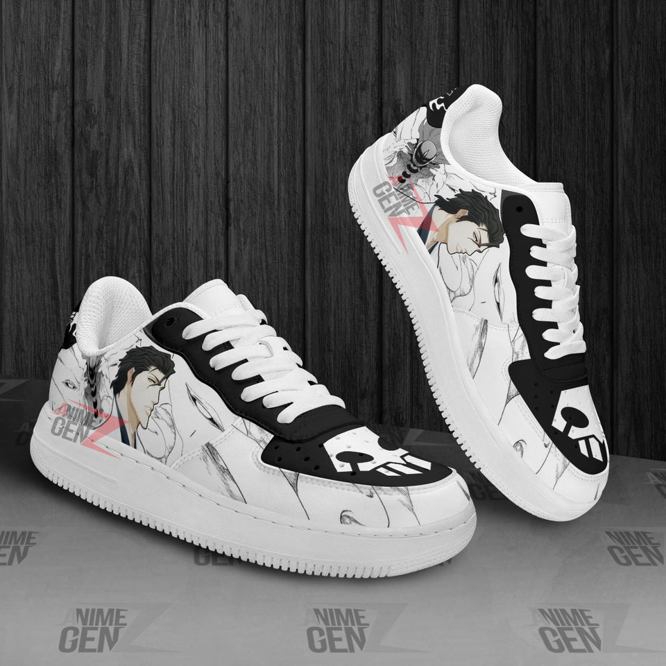 Bleach Aizen Sosuke Air Sneakers Custom Anime Shoes
