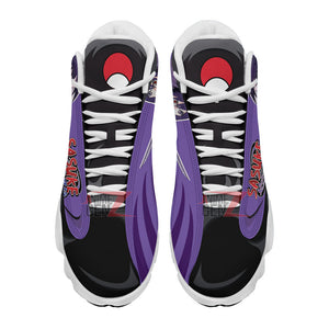 Naruto Uchiha Sasuke Air Jordan 13 Sneakers Custom Anime Shoes