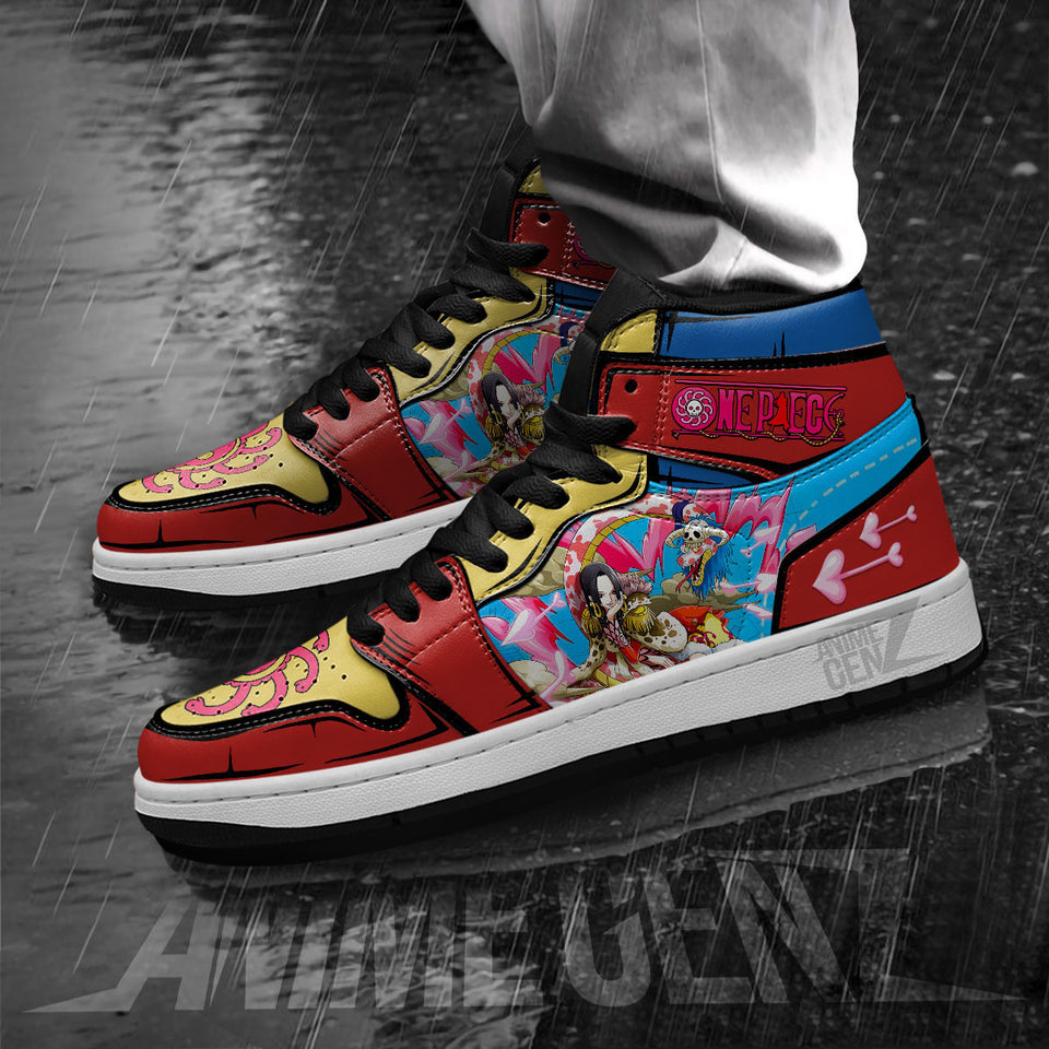 One Piece Boa Hancock JD Sneakers Custom Anime Shoes