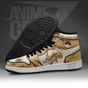 Pokemon Eevee JD Sneakers Custom Anime Shoes