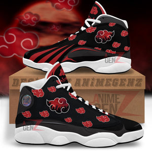 Naruto Akatsuki Air Jordan 13 Sneakers Custom Anime Shoes