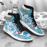 Pokemon Glacia JD Sneakers Custom Pokemon Anime Shoes