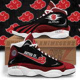 Naruto Akatsuki Air Jordan 13 Sneakers Custom Anime Shoes