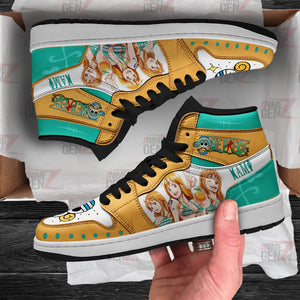 One Piece Nami JD Sneakers Custom Anime Shoes
