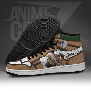 Attack On Titan JD Sneakers Reconnaissance Army Custom Anime Shoes