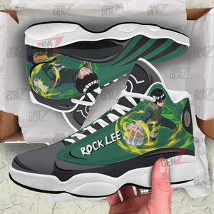 Naruto Rock Lee Air Jordan 13 Sneakers Custom Anime Shoes