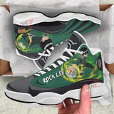 Naruto Rock Lee Air Jordan 13 Sneakers Custom Anime Shoes
