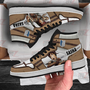 Attack On Titan JD Sneakers Sasha Blouse Custom Anime Shoes