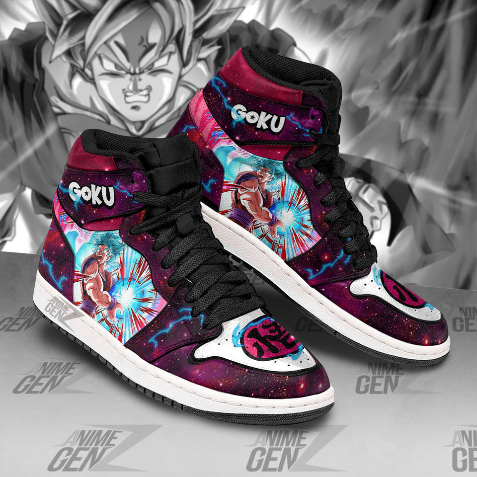 Dragon Ball Son Goku Kaio-ken JD Sneakers Custom Anime Shoes