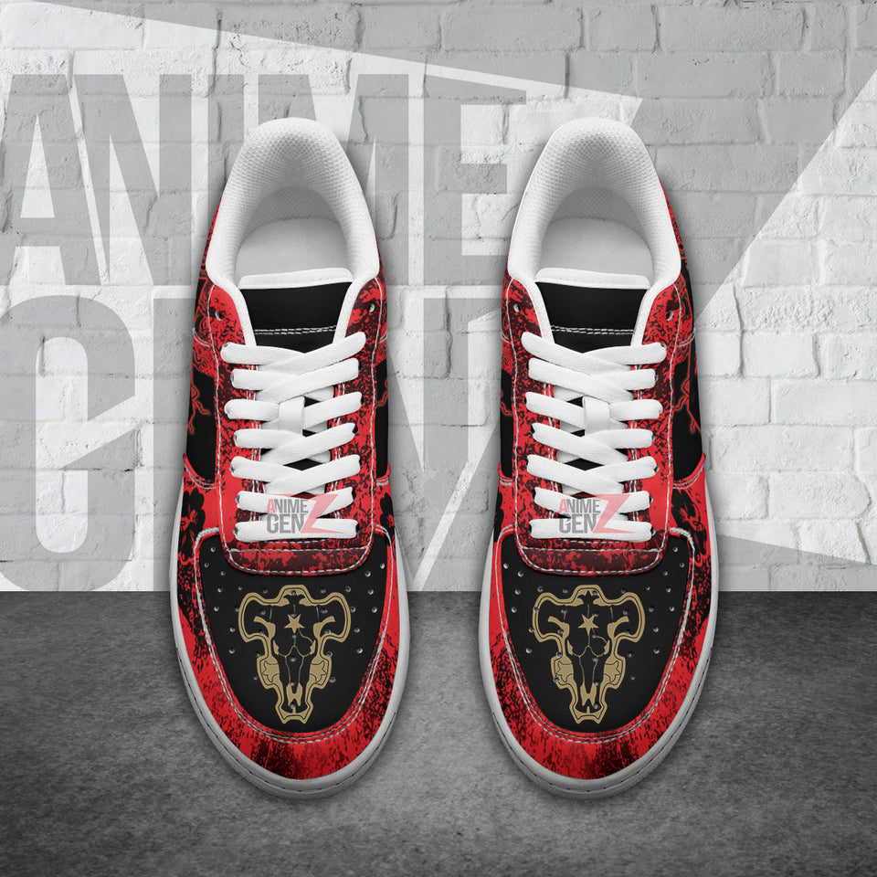 Black Clover Asta Air Sneakers Custom Anime Shoes