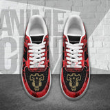 Black Clover Asta Air Sneakers Custom Anime Shoes