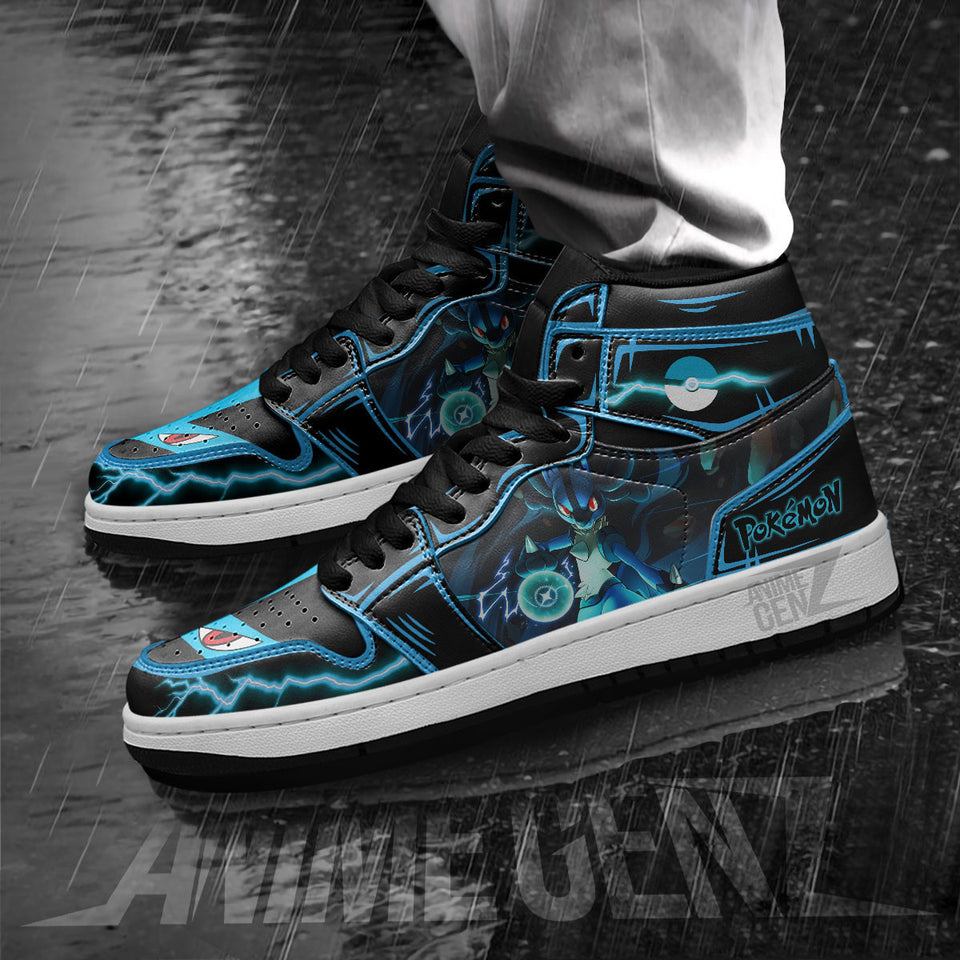 Pokemon Lucario JD Sneakers Custom Anime Shoes