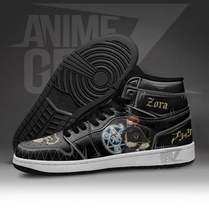 Zora Ideale JD Sneakers Black Clover Custom Anime Shoes