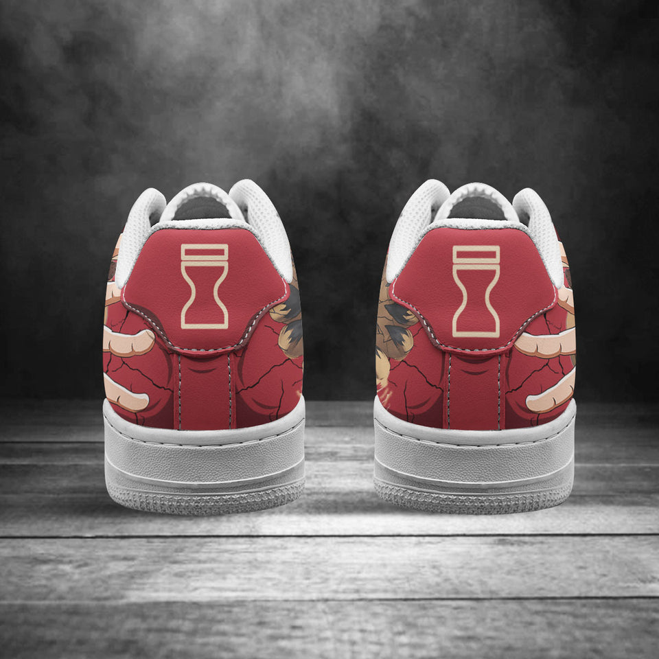 Naruto Gaara Air Sneakers Custom Anime Shoes