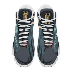 Demon Slayers JD13 Sneakers Muichiro Tokito Air Jordan 13 Custom Anime Shoes
