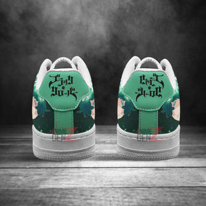Black Clover Yuno Air Sneakers Custom Anime Shoes