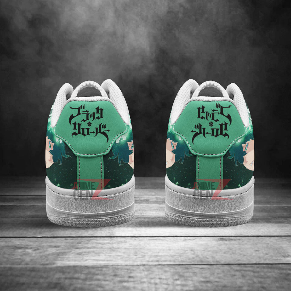 Black Clover Yuno Air Sneakers Custom Anime Shoes
