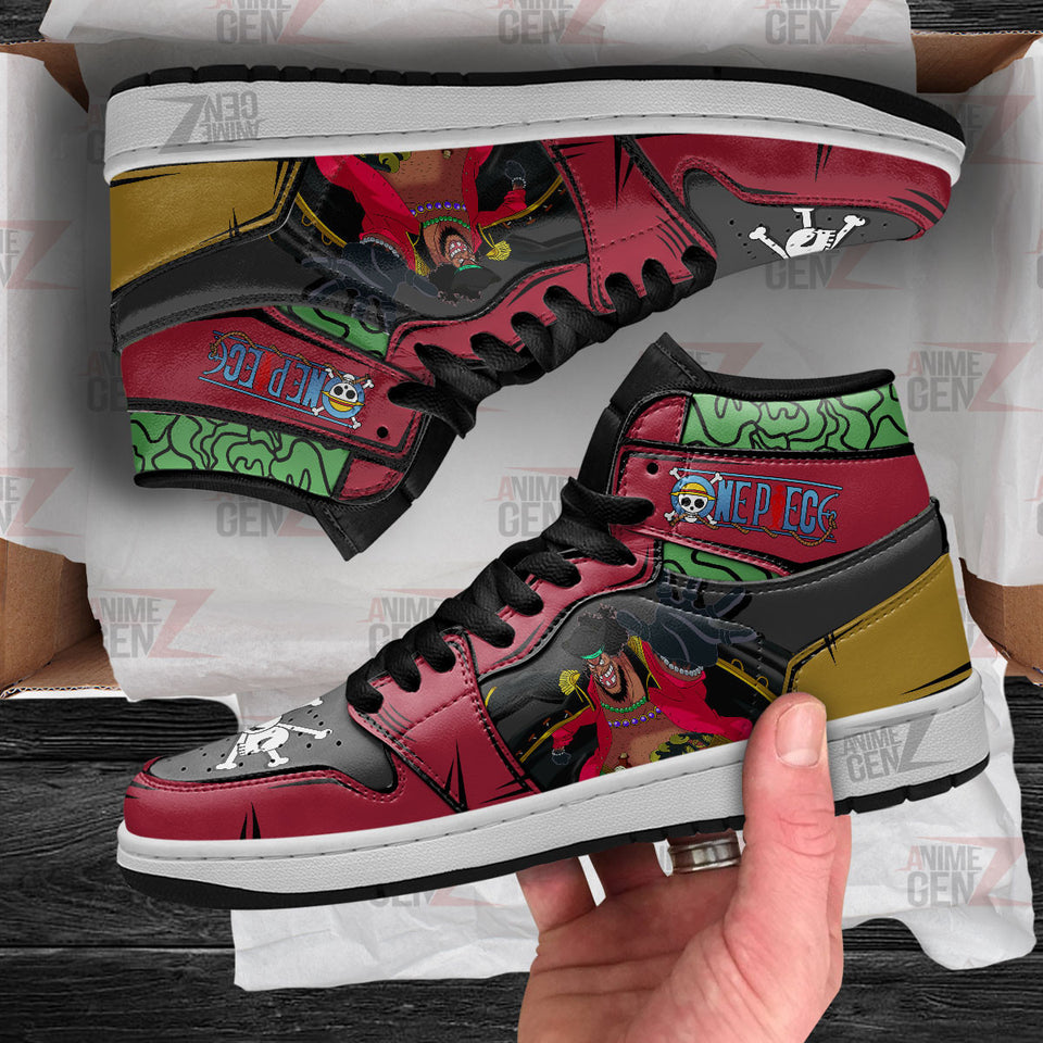 One Piece Marshall D. Teach JD Sneakers Custom Anime Shoes