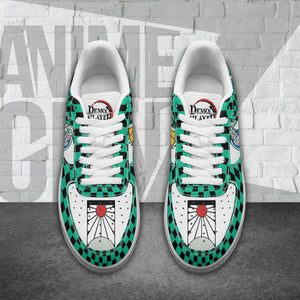 Demon Slayer Tajiro Air Sneakers Custom Anime Shoes