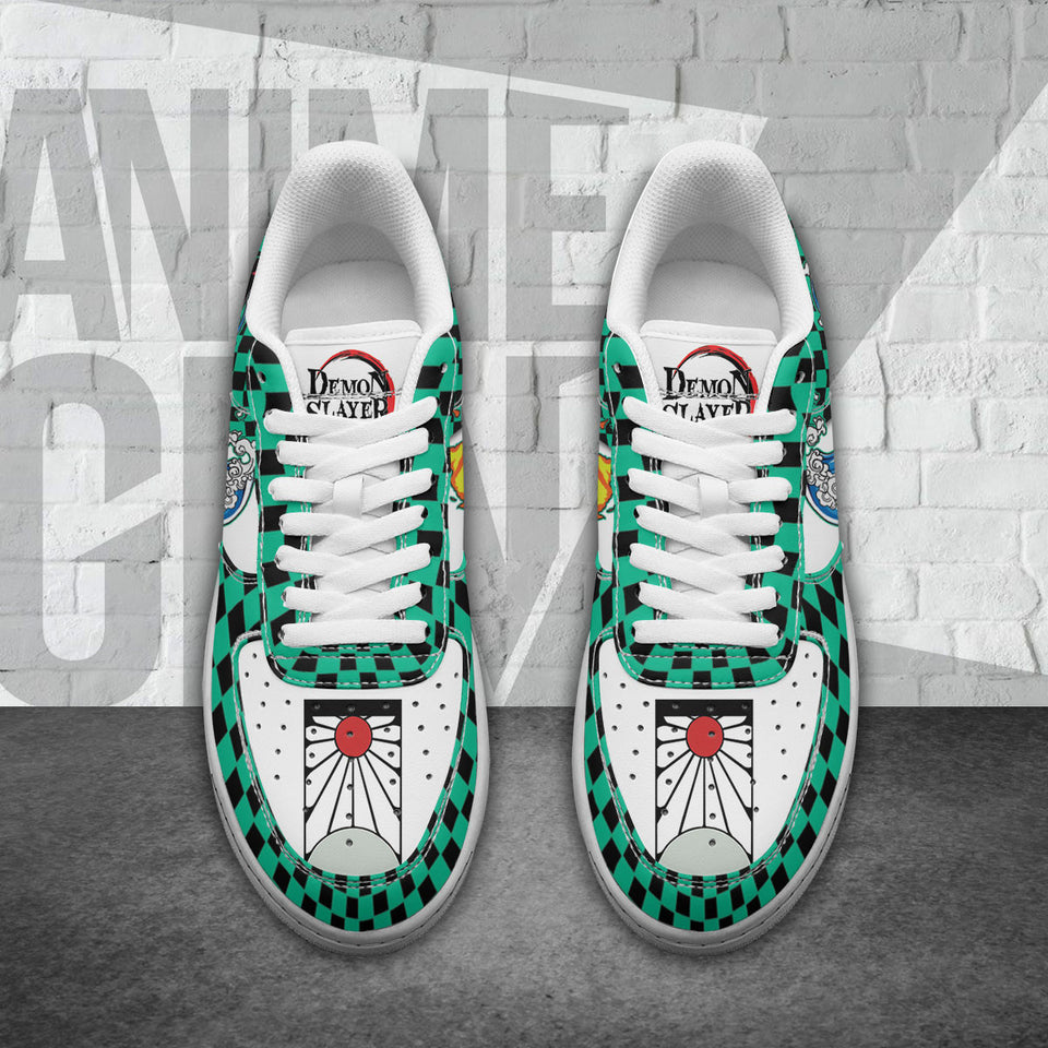Demon Slayer Tajiro Air Sneakers Custom Anime Shoes