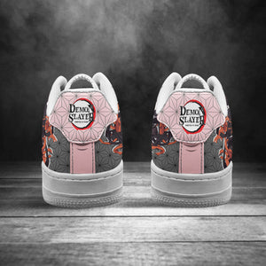 Demon Slayer Nezuko symbol Air Sneakers Custom Anime Shoes