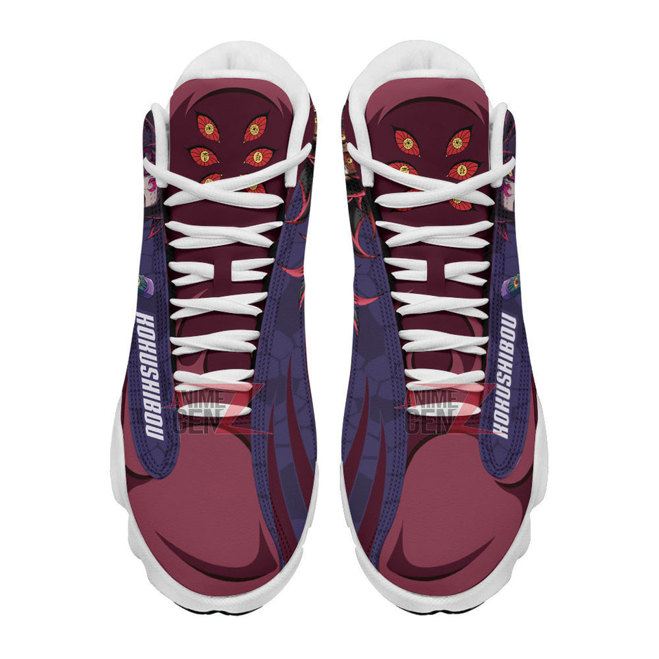 Demon Slayer JD13 Sneakers Kokushibou Custom Anime Shoes