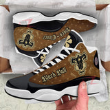 Back Clover Black Bull Air Jordan 13 Custom Anime Shoes