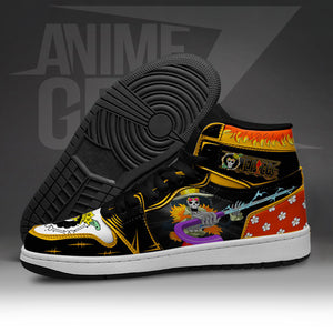 One Piece Brook JD Sneakers Custom Anime Shoes