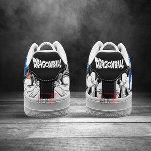 Dragon Ball Goku Vegeta Blue Sneakers Air Sneakers Custom Anime Shoes