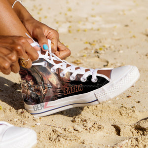 Attack On Titan Sasha High Top Shoes Custom Anime Sneakers