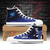 Fairy Tail Juvia High Top Shoes Custom Anime Sneakers