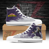 BNHA Amajiki Tamaki High Top Shoes Custom Anime Shoes