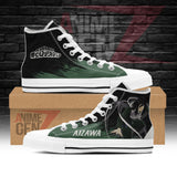 BNHA Shota Aizawa High Top Shoes Custom Anime Sneakers