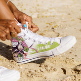 Demon Slayer Kanjori High Top Shoes Custom Anime Shoes