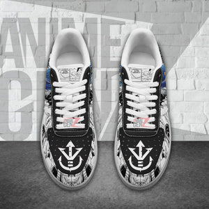 Dragon Ball Vegeta Blue Sneakers Air Sneakers Custom Anime Shoes