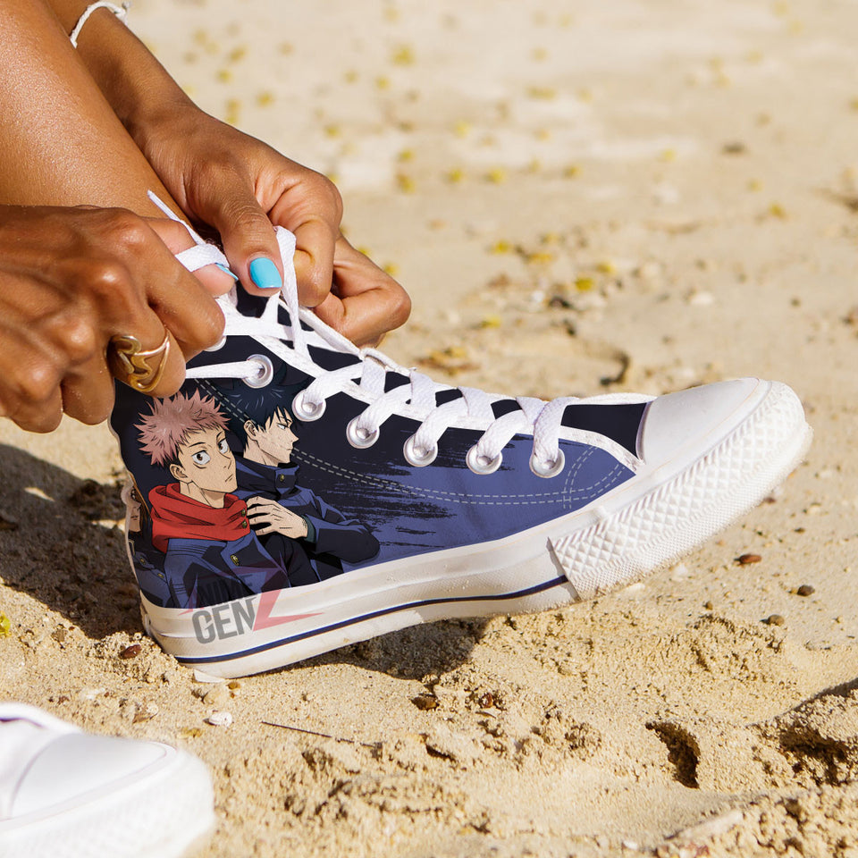 Jujutsu Kaisen Team High Top Shoes Custom Anime Sneakers