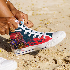 Legend Of Zelda Ganondorf High Top Shoes Custom Anime Shoes