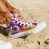 One Piece Boa Hancock High Top Shoes Custom Anime Sneakers
